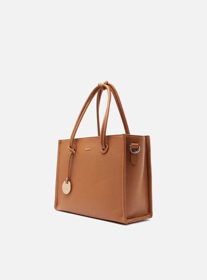Bolsa Tote Marrom Pequena