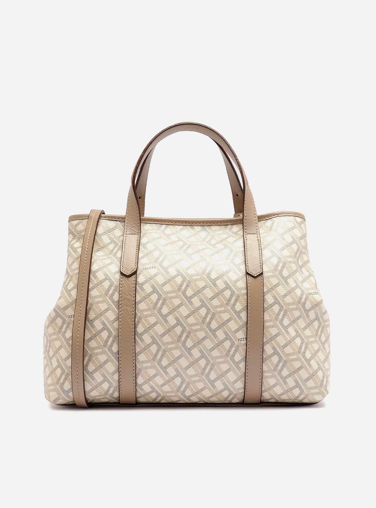Bolsa Tote Multineutra Couro Grande Monograma — foto 3