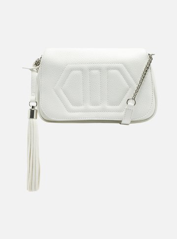 Bolsa Tiracolo Branca Verona Pequena Corrente