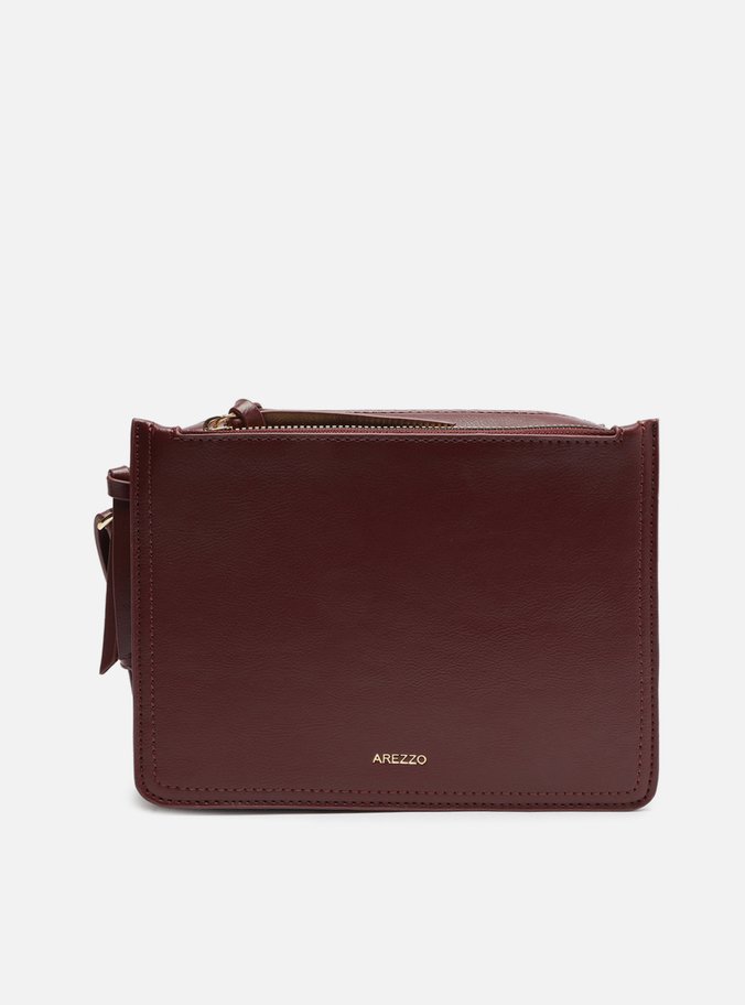 Bolsa Tiracolo Vermelha Pequena Quadrada