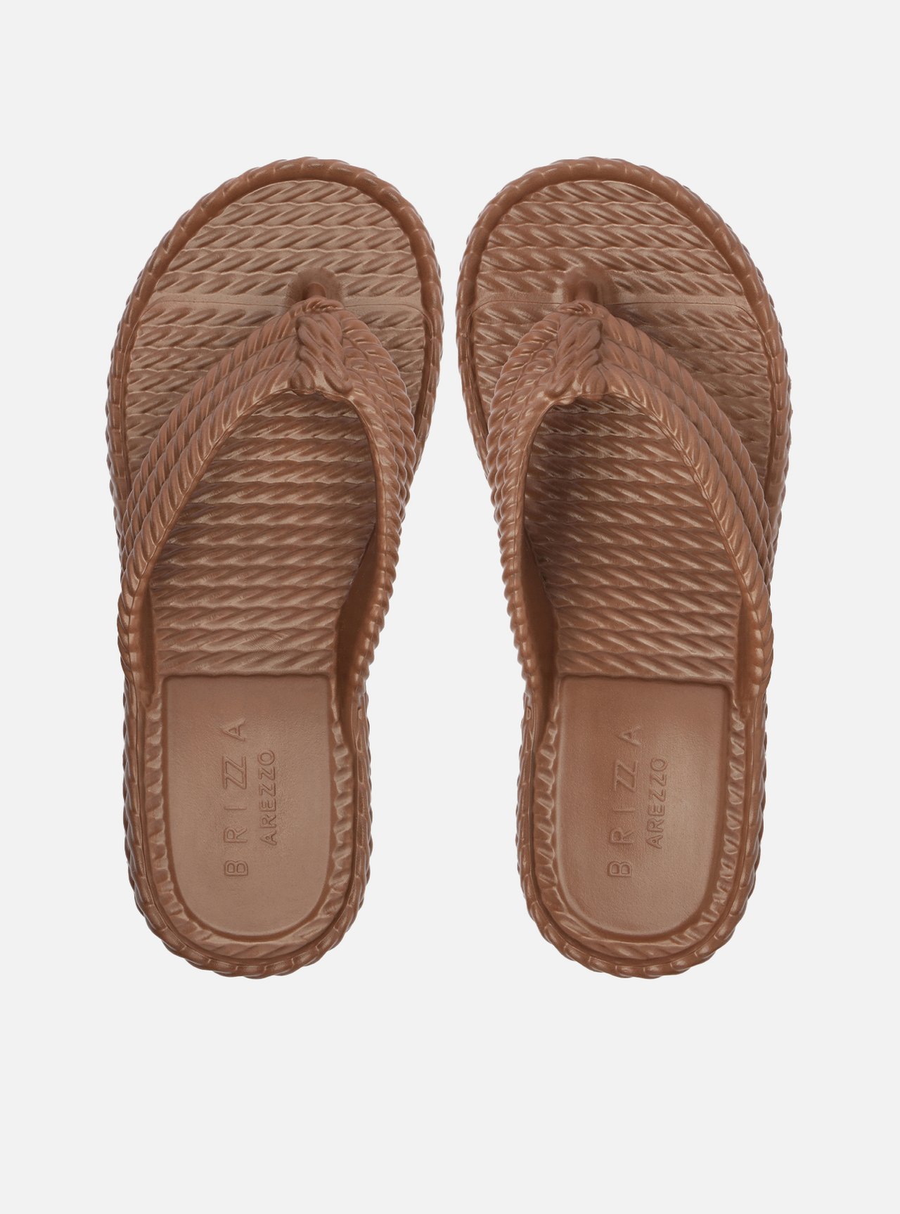 Sandália Marrom Coffee Flatform Marrocos Sun — foto 3