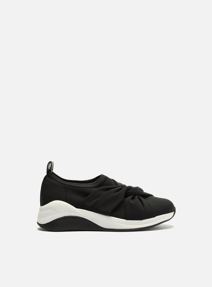 Tênis Infantil Slip On  Preto Nó