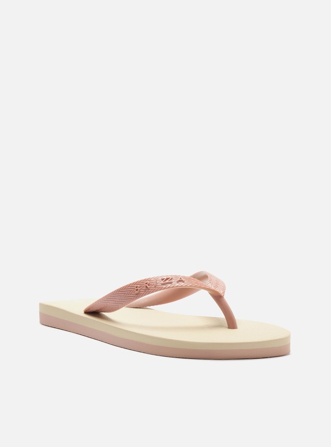 Chinelo de Dedo Rosé Bicolor Roma