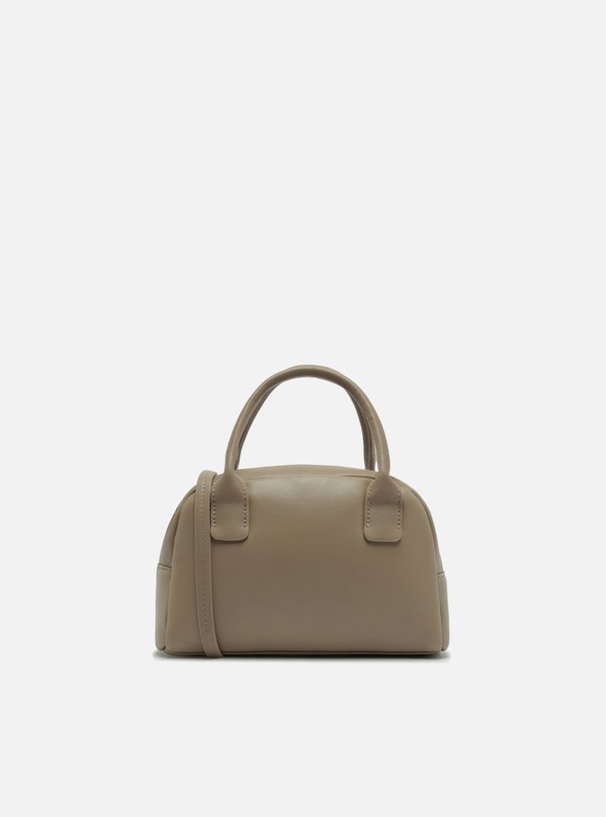 Bolsa Tiracolo Bege Pequena Corrente Matelassê