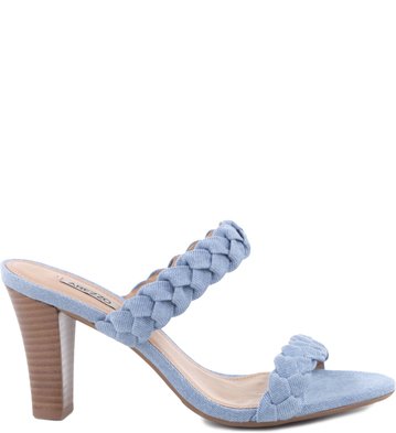 Mule Trança Light Jeans