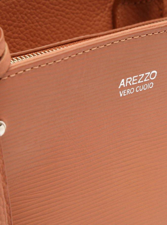Bolsa Tote Rosa Antigo Couro Bella Média
