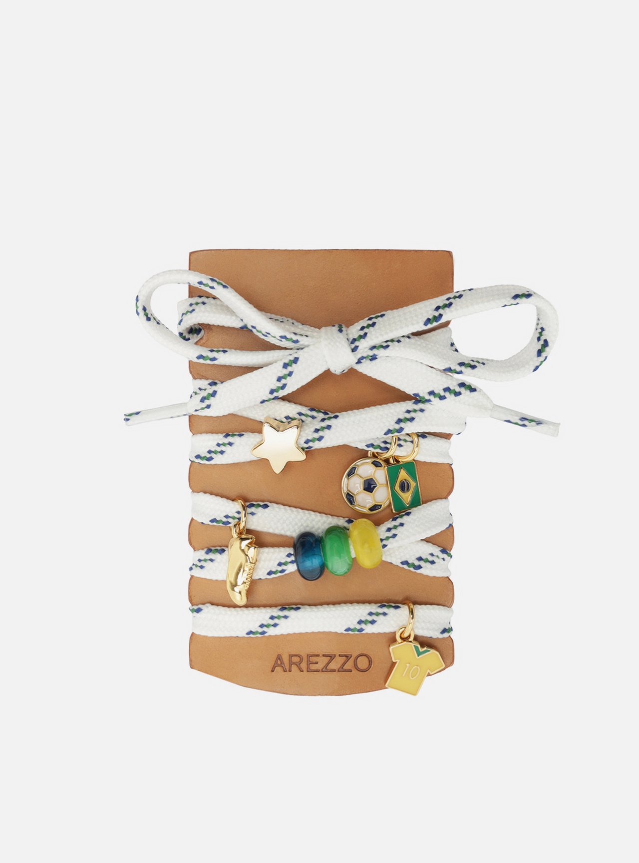 Kit Cadarços Branco Pins Brasil — foto 1