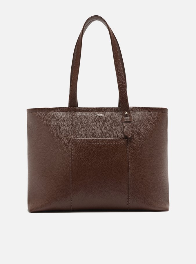 Bolsa Shopping Marrom Grande Bolso Frontal