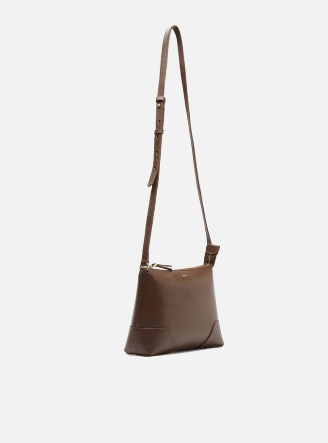 Bolsa Tiracolo Marrom Pequena