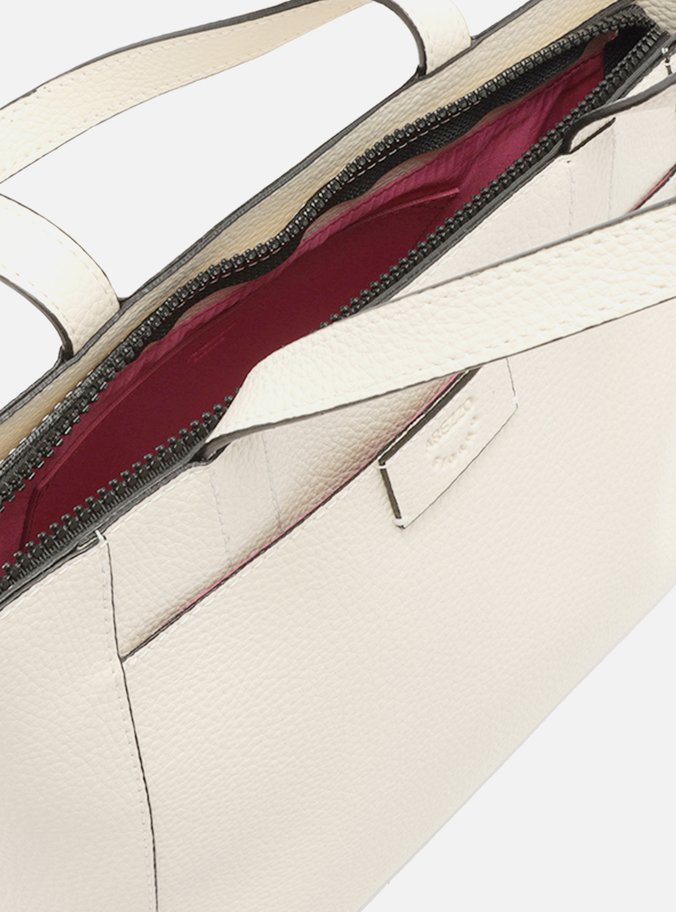 Bolsa Tote Off-White Ligia Grande