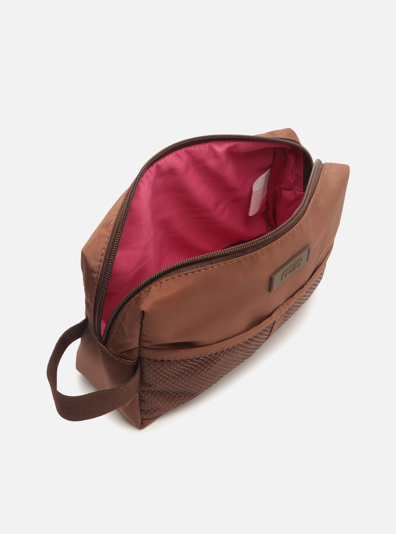 Necessaire Marrom Metais Brizza — foto 3