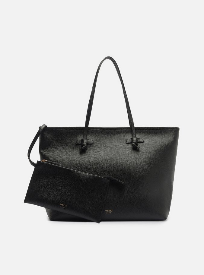 Bolsa Shopping Preta Grande Pouch