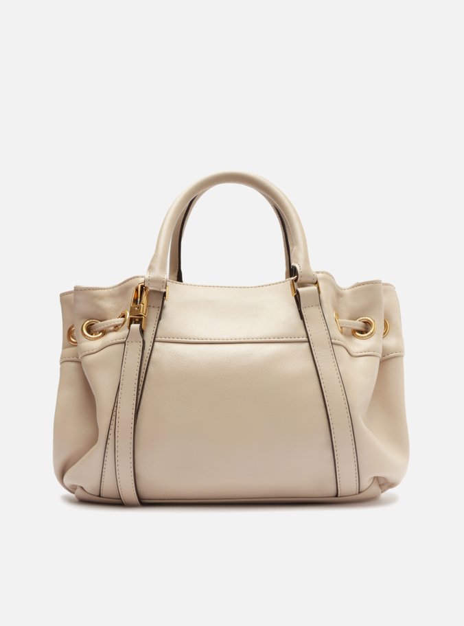 Bolsa Tote Branca Couro Alicia Pequena