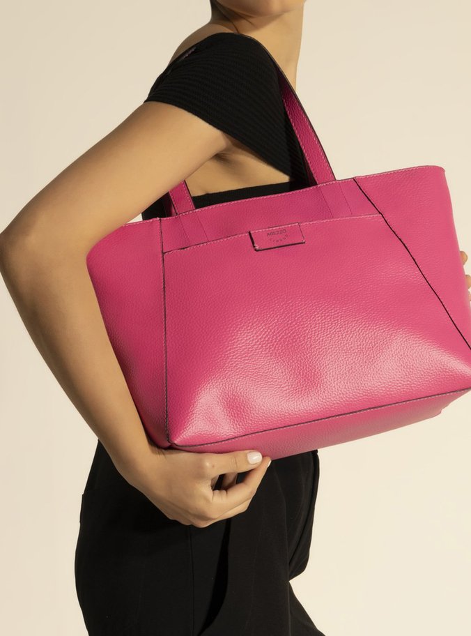 Bolsa Shopping Rosa Ligia Grande