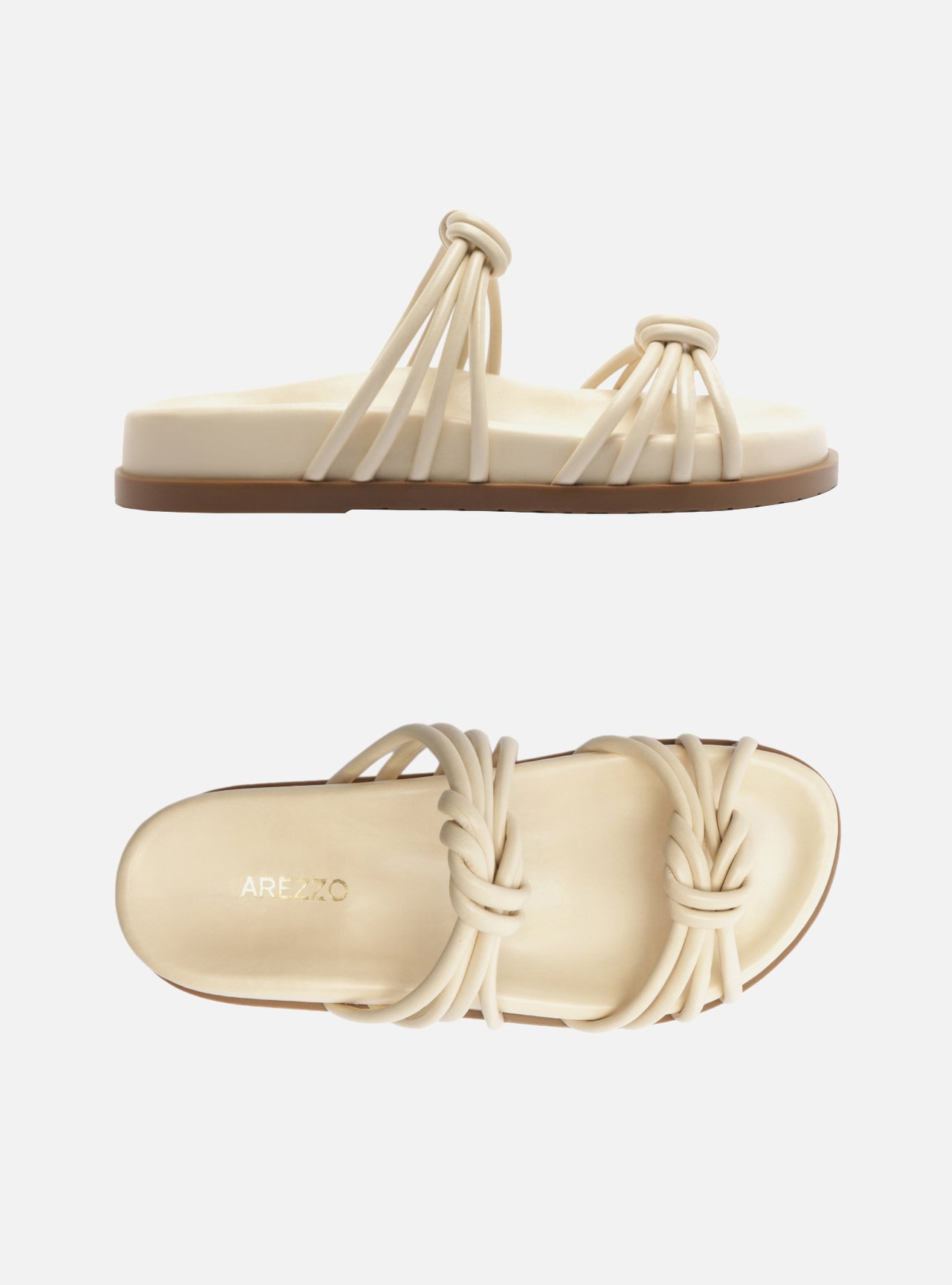 Sandália Papete Off-White Tiras Nós — foto 6