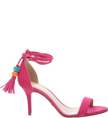 Sandá¡lia Lace-up Fringe Azaleia