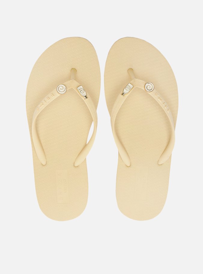 Chinelo de Dedo Off White Easy Bacio Di Latte