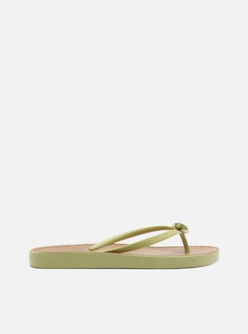 Chinelo de Dedo Verde Recouro Fit Pedra