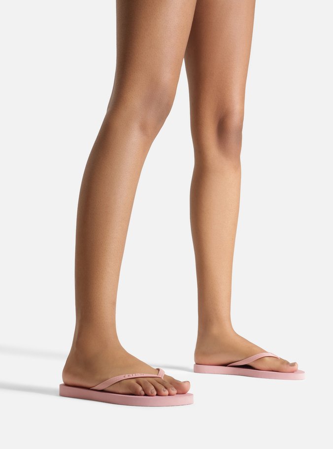 Chinelo de Dedo Rosa Flatform Brizza
