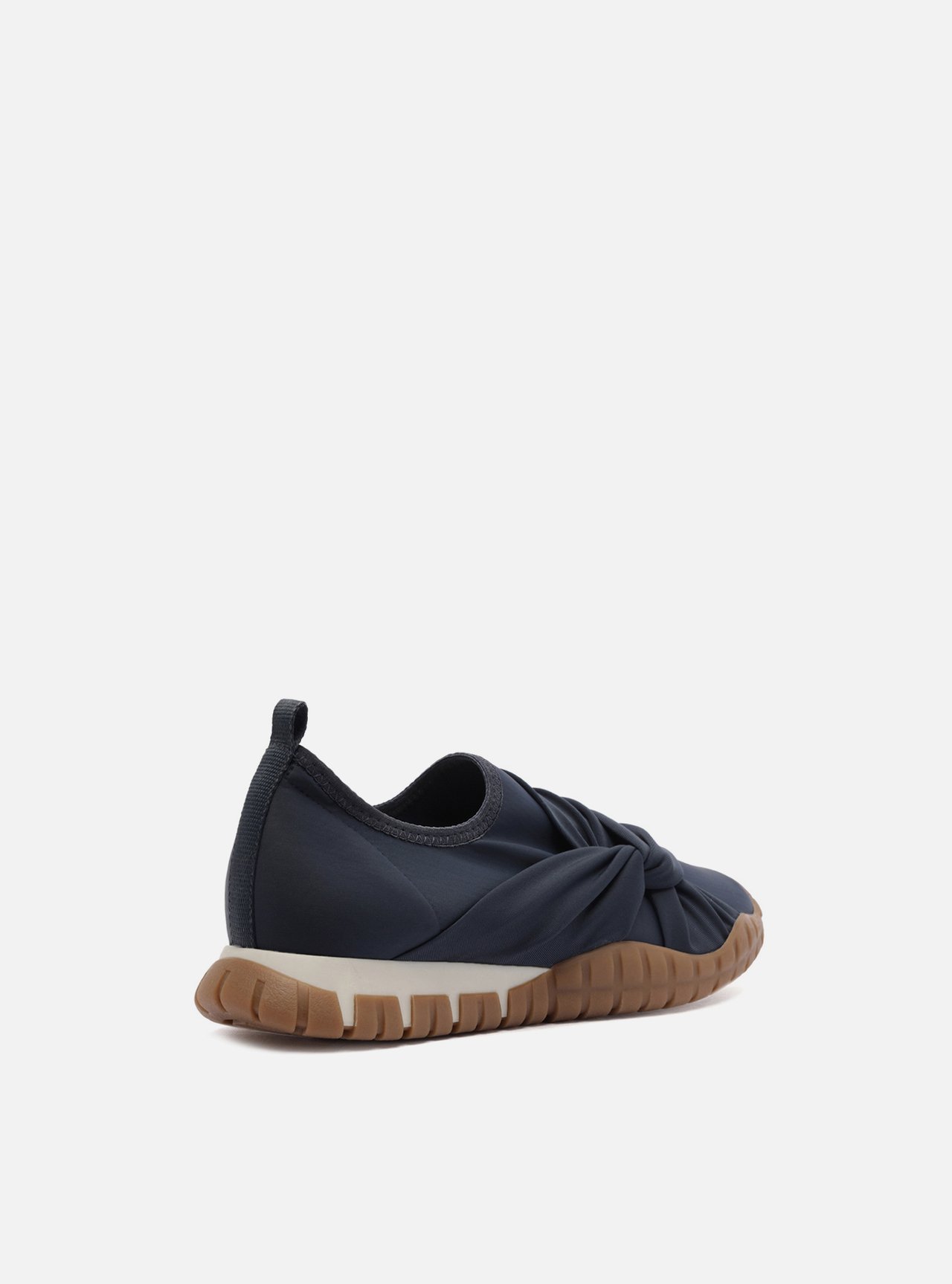 Tênis Slip On Azul Tecido Sola Emborrachada — foto 3