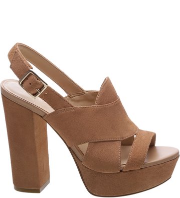 Sandália Plataforma Natural Savannah Nude Vintage