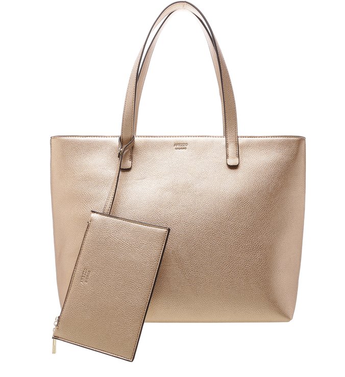 Bolsa Shopping Mercato Grande Light Gold