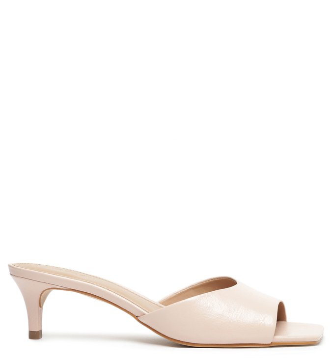 Mule Nude Salto Fino