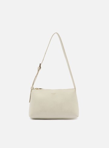 Bolsa Tiracolo Branca Pequena Alça Fivela