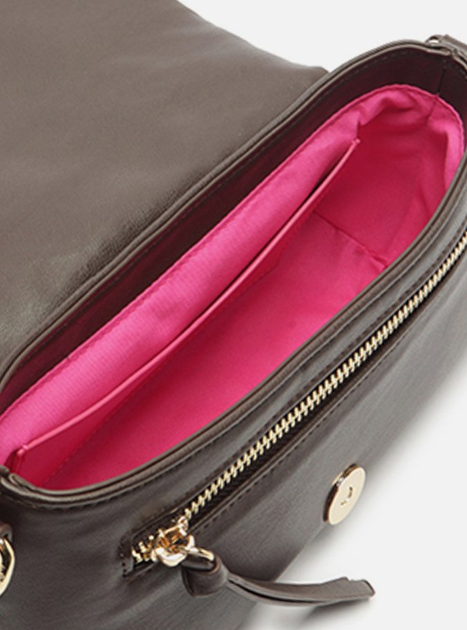 Bolsa Tiracolo Marrom Pequena