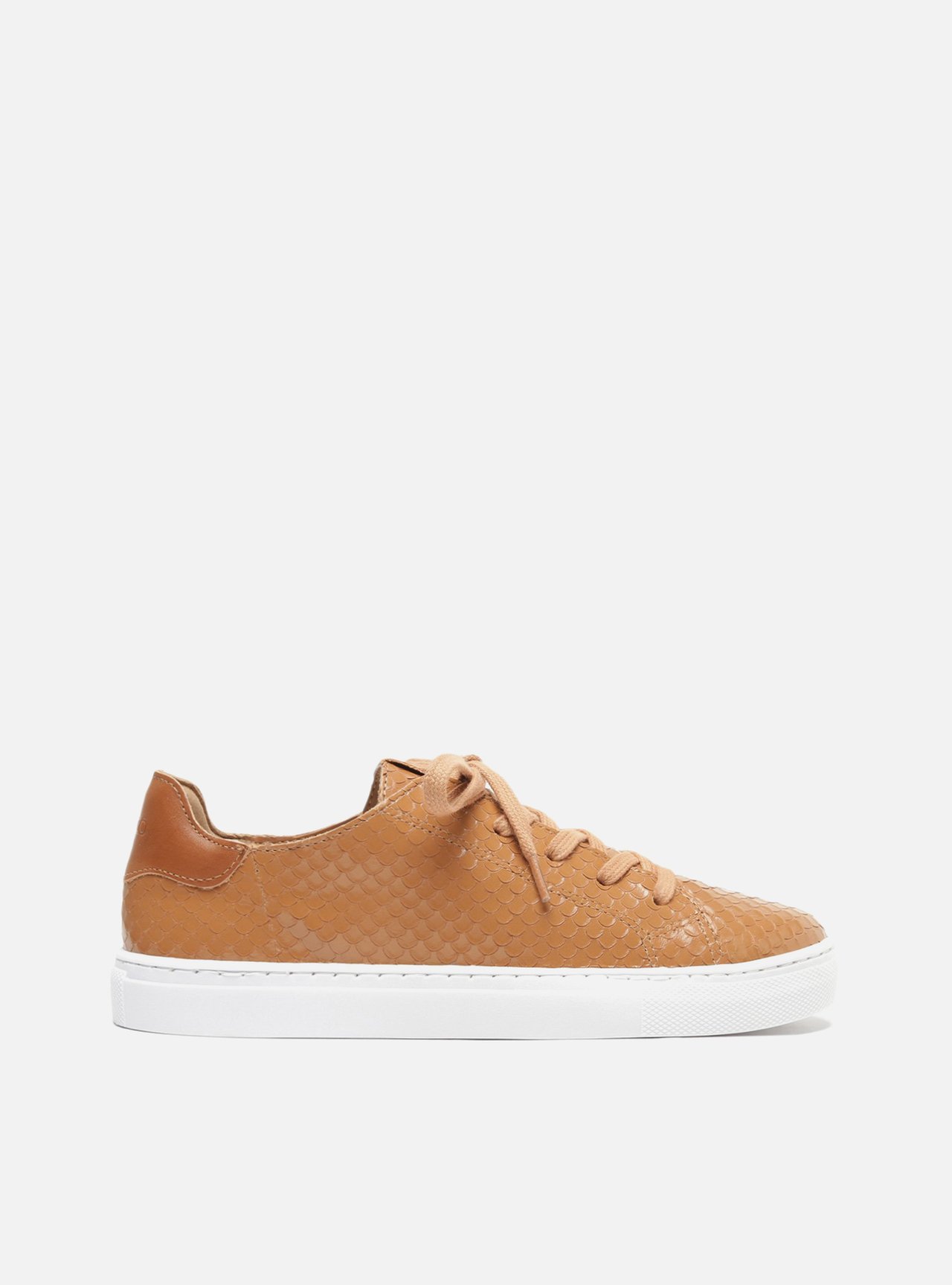 Tenis shop flatform marrom