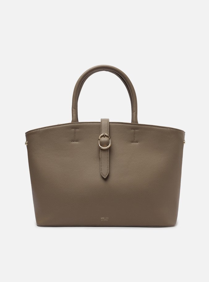 Bolsa Shopping Cinza Grande