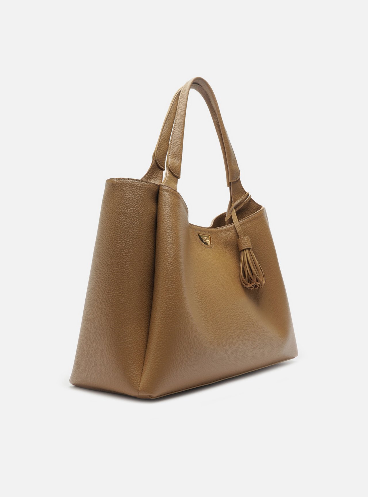 Bolsa Shopping Nude Grande Franja — foto 5