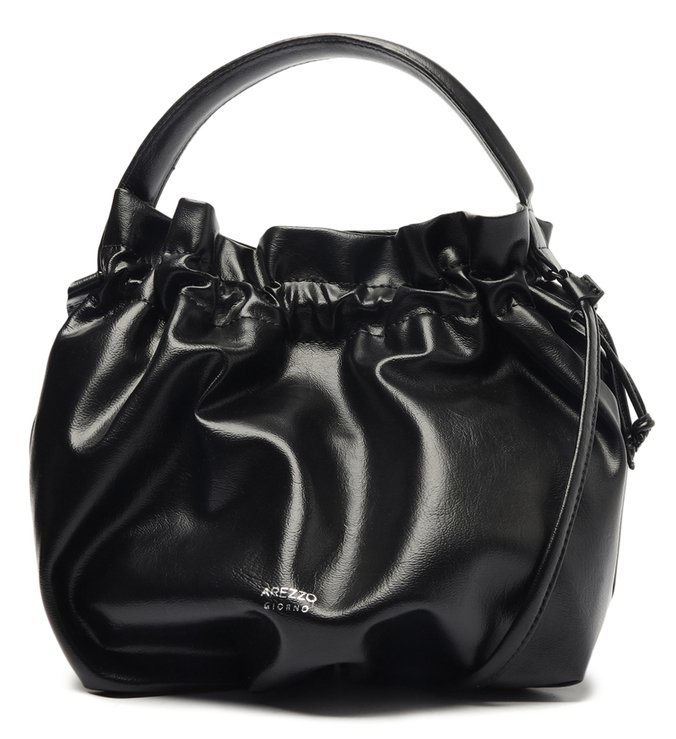 Bolsa Pequena Bucket Preta