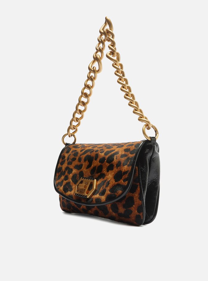 Bolsa Tiracolo Animal Print Amélia Pequena