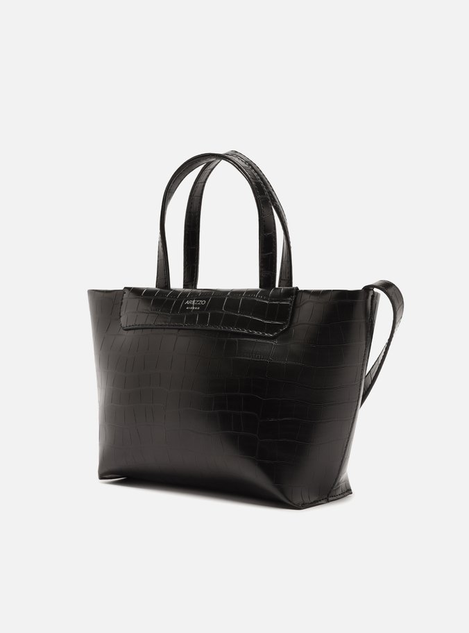 Bolsa Tiracolo Preta Média