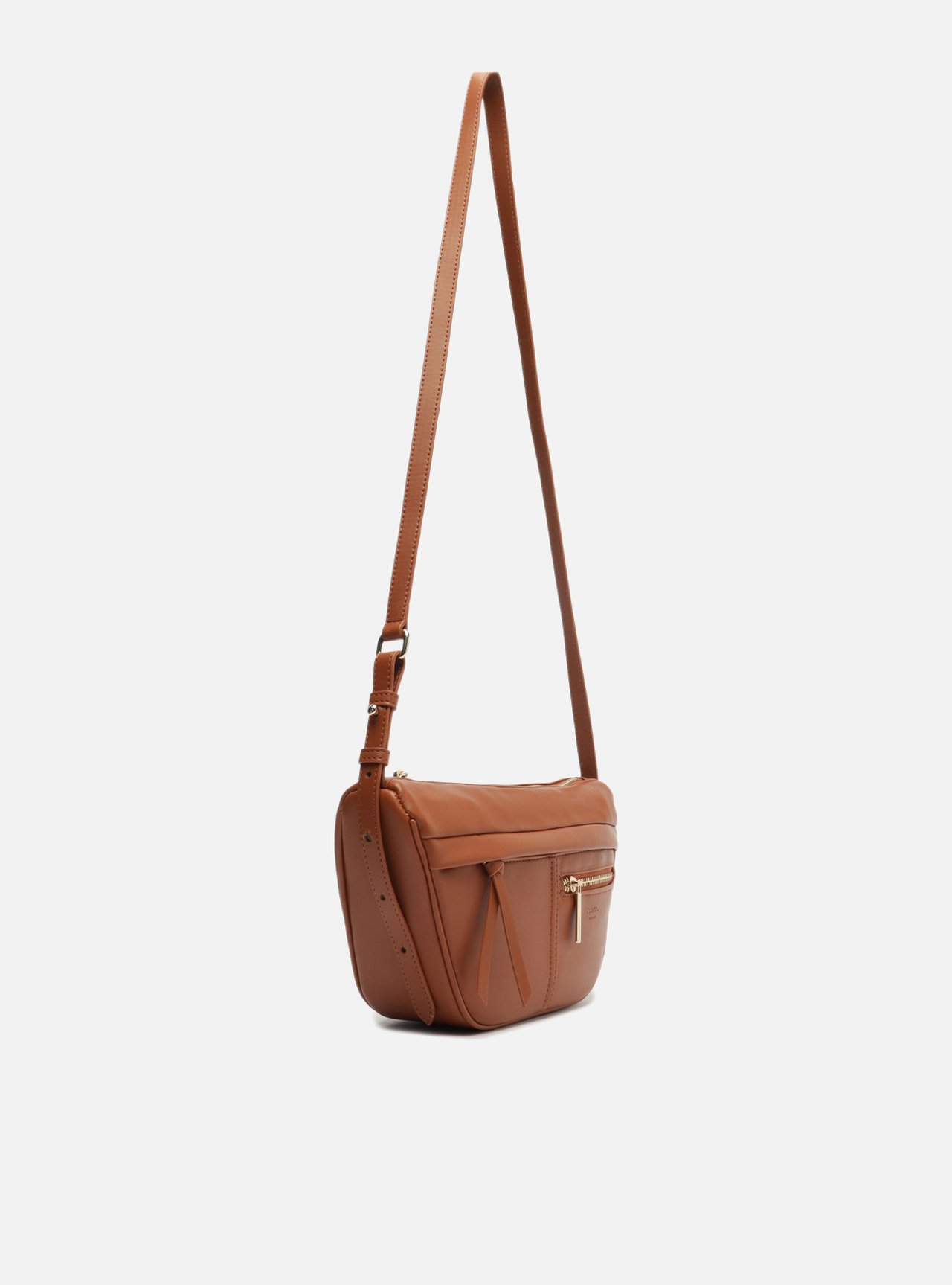 Bolsa Tiracolo Marrom Média — foto 5