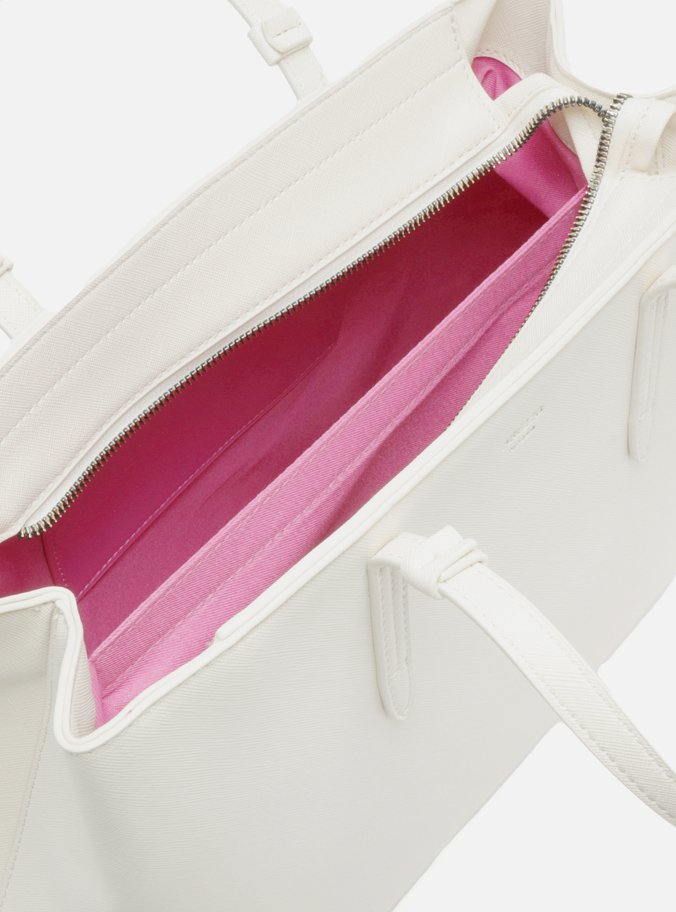 Bolsa Shopping Off-White Grande