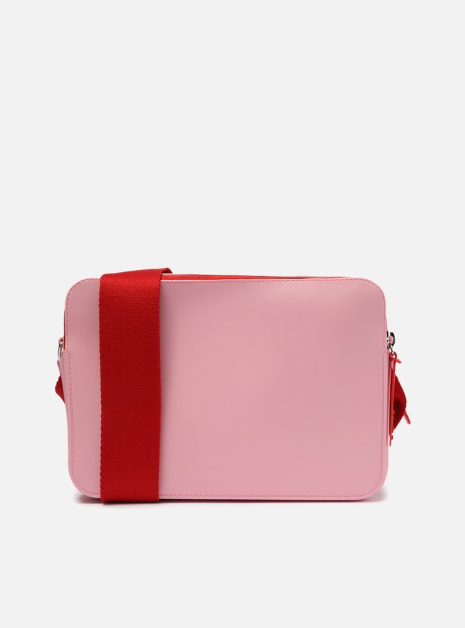 Bolsa Tiracolo Rosa Média Vermelha Brizza