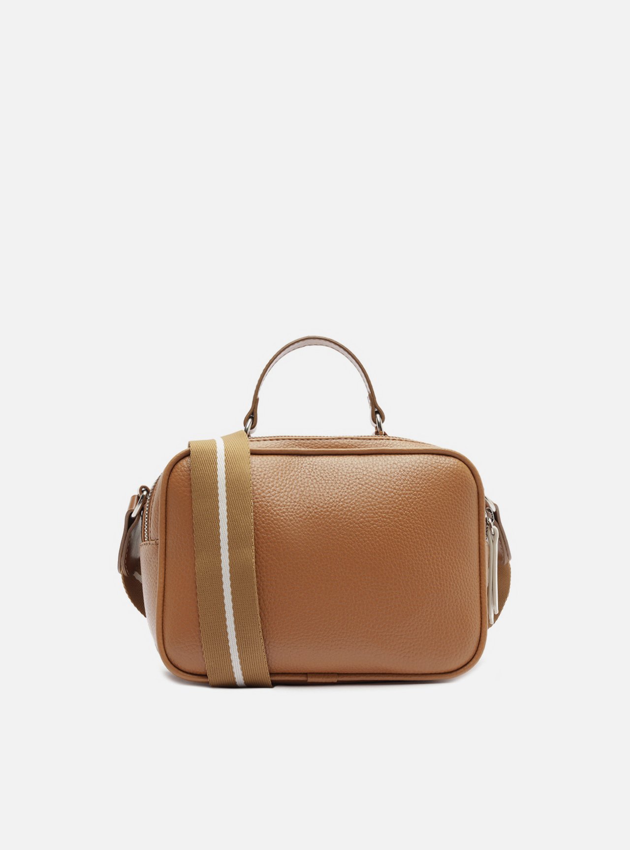 Bolsa Tiracolo Marrom Prione Média — foto 3