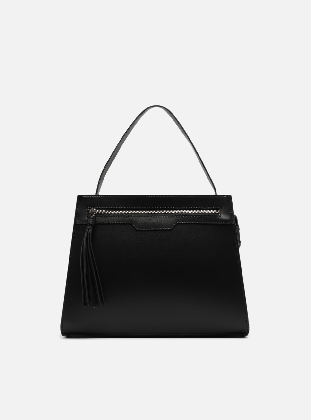 Bolsa Tote Preta Pietra Média — foto 1