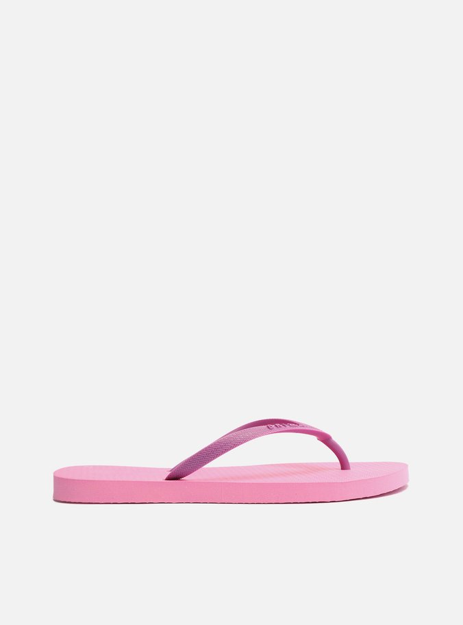 Chinelo de Dedo Rosa Tiras Finas Roxo
