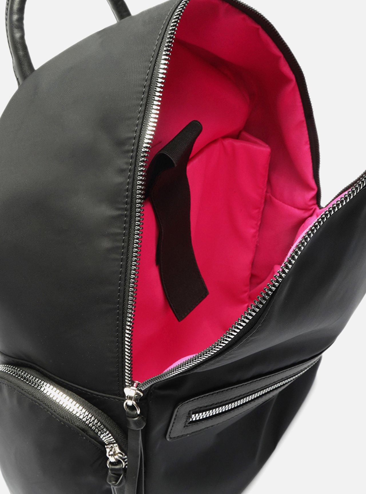 Mochila Nylon Grande Preta — foto 4