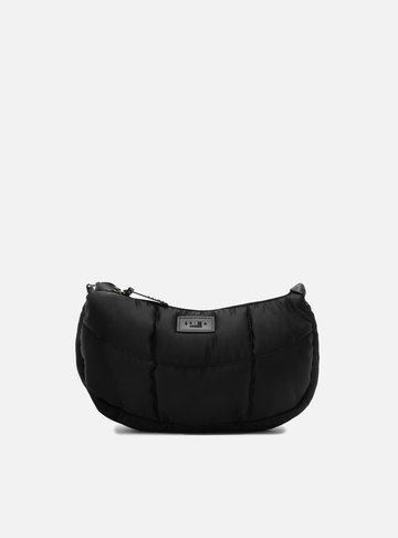 Arezzo — Bolsa Tiracolo Preta Média Nylon Brizza