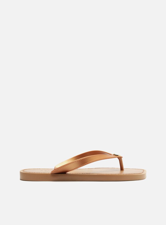 Chinelo de Dedo Marrom Tira V Brizza