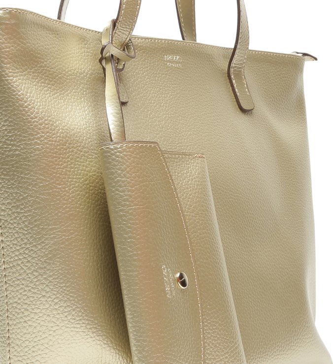 Bolsa Shopping Dourada Mercato Grande