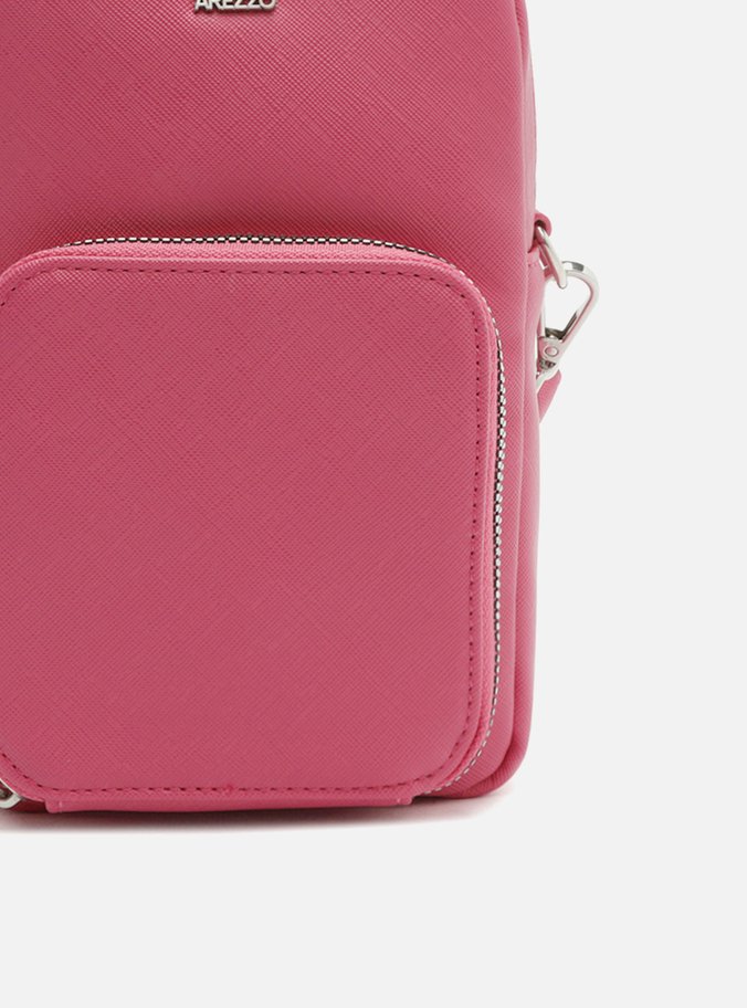Bolsa Tiracolo Rosa Pequena