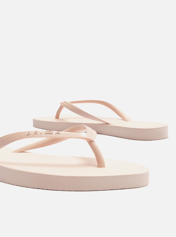 Chinelo de Dedo Rosa Blush Essential Brizza