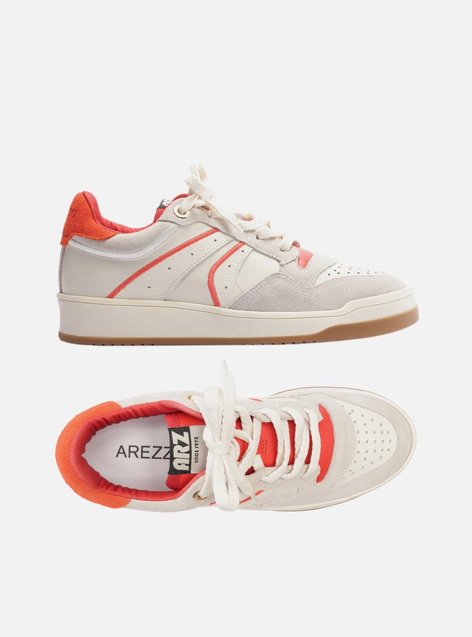 Tênis Branco Multimaterial Amarração Mix Urban