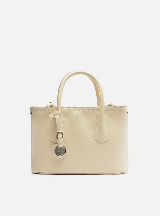Bolsa Tote Branca Giorno Média Bag Charm