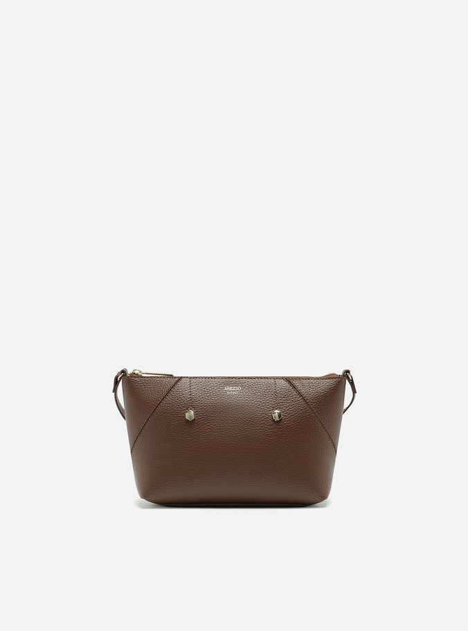 Bolsa Tiracolo Pequena Marrom